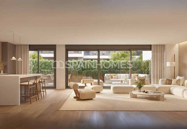 Nueva Andalucia'da Golf Sahalarına Yakın Şık Daireler 5