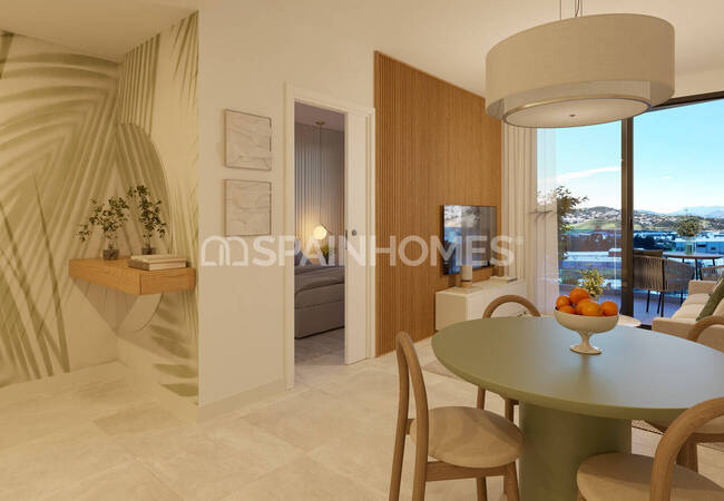 Pisos Modernos Con Piscina Cerca De Los Servicios En Mijas Málaga 7