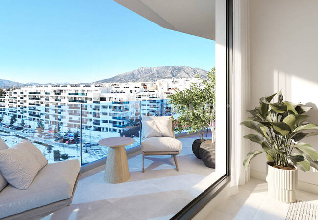 Pisos Modernos Con Piscina Cerca De Los Servicios En Mijas Málaga 9