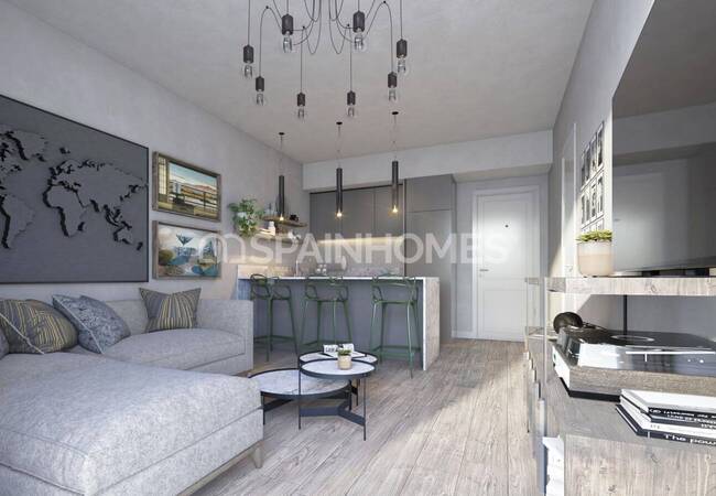 Mijas, Málaga'da Fuengirola'ya Yakın Site İçinde Daireler 7