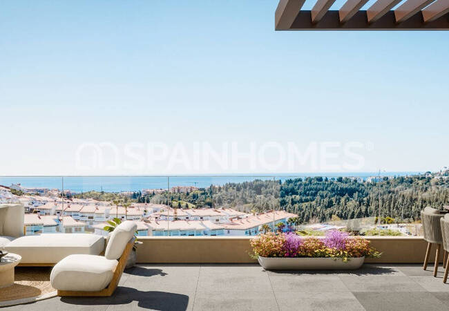 شقق عصرية مع مسبح ونادي اجتماعي في ميخاس ملقة 9