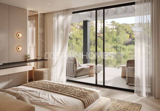 Bright Sea View Houses Near the Coast in Marbella 22