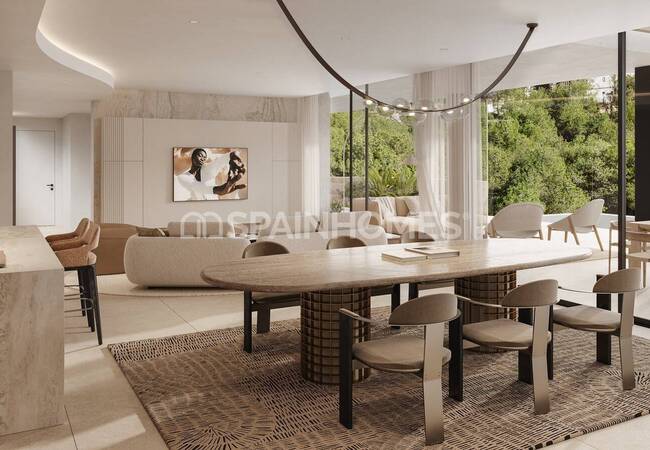 Bright Sea View Houses Near the Coast in Marbella 16