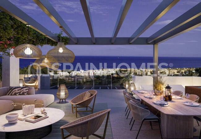 Maisons À La Côte Avec Solariums Et Piscine À Malaga 11