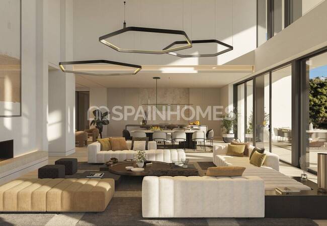 Виллы с бассейнами и садами в Бенахавис Малаге 31