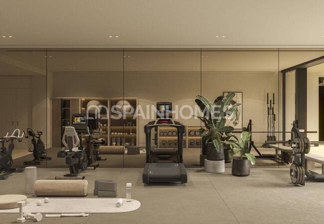 Виллы с бассейнами и садами в Бенахавис Малаге 38