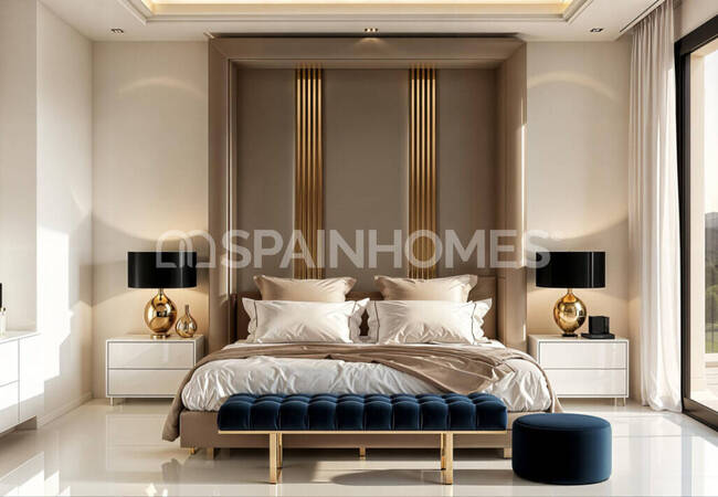 Villa with Sea and Golf Views in Mijas Malaga 7