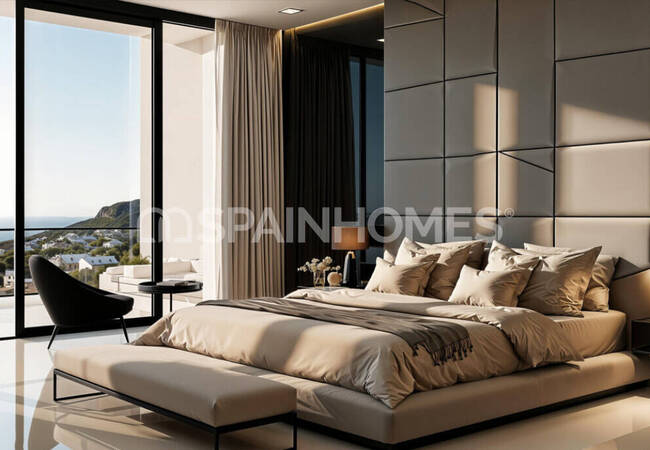 Villa with Sea and Golf Views in Mijas Malaga 8