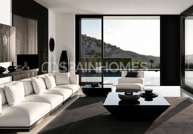 Villa with Sea and Golf Views in Mijas Malaga 5