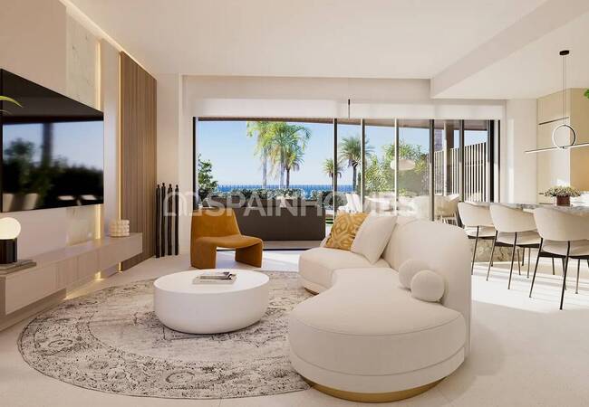 Fuengirola'da Modern Deniz Manzaralı Daireler 11