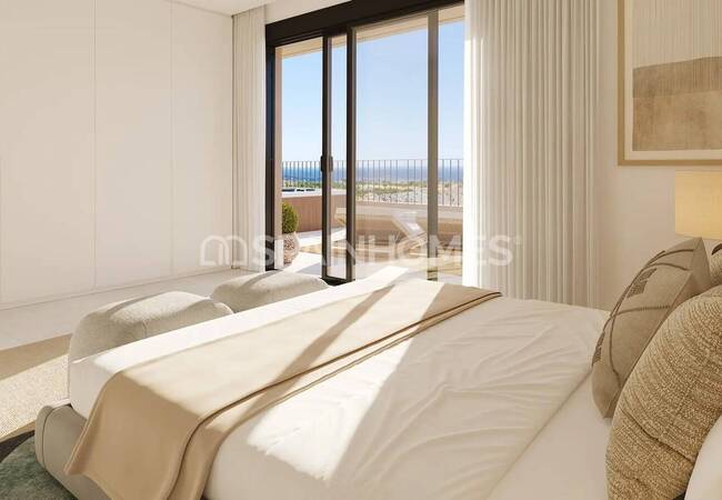 Fuengirola'da Modern Deniz Manzaralı Daireler 12