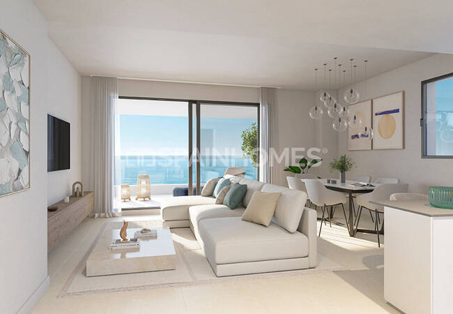 شقق في مجمع مع مسبح بالقرب من البحر في بينالمادينا 5