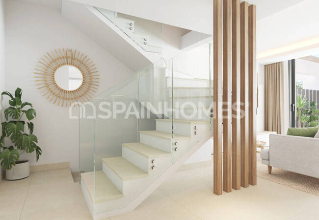 Huizen In Een Beveiligd Complex Vlakbij De Kust In Mijas Málaga 15