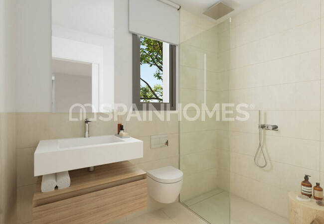 Дома в охраняемом комплексе недалеко от побережья в Михасе, Малага 18