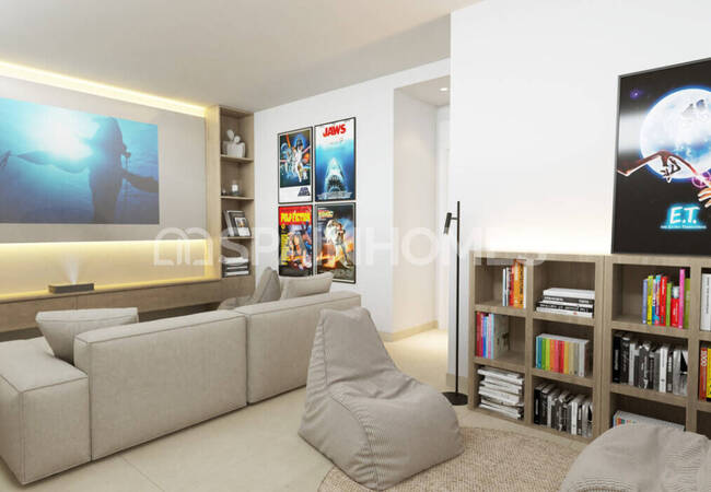 Дома в охраняемом комплексе недалеко от побережья в Михасе, Малага 19