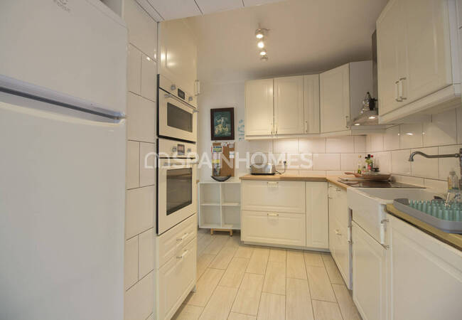 Casa Con Vistas Al Mar En Mijas, España En Un Complejo Seguro 20