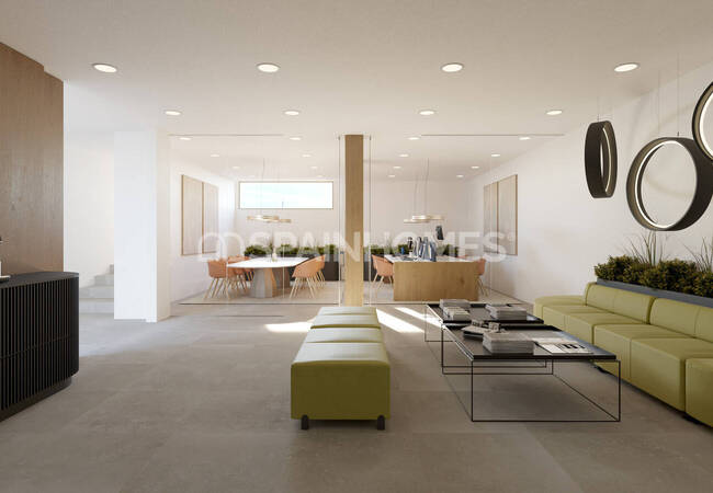 Mijas Málaga'da Denize 2,5 Km Mesafede Şık Daireler 8