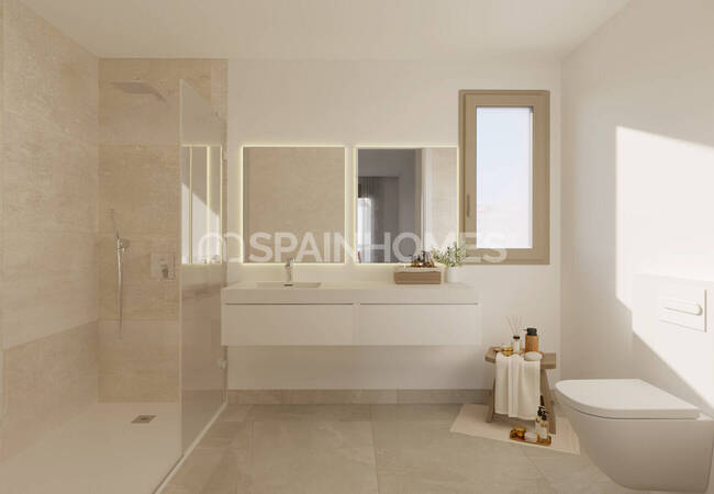 Mijas Málaga'da Denize 2,5 Km Mesafede Şık Daireler 6