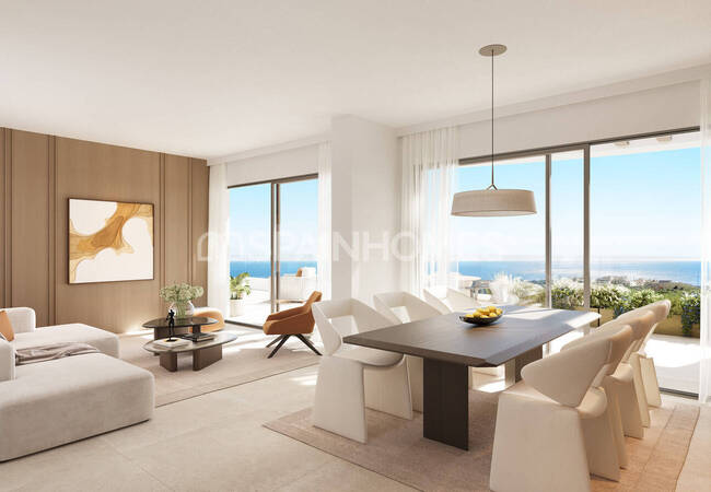 Pisos En Un Complejo Con Piscina En Mijas Málaga 7