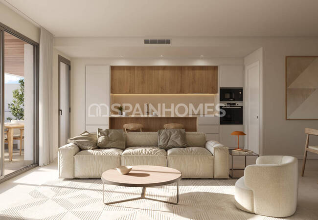 Квартиры с 2 и 3 спальнями в комплексе с бассейном в Малаге 10