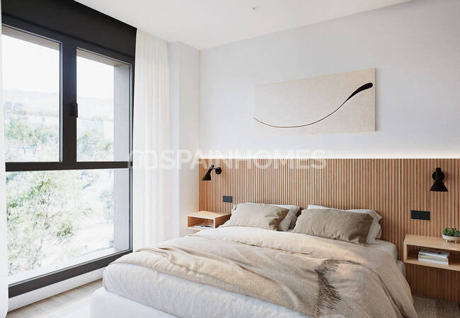 Rymliga Lägenheter I Ett Komplex Med Pool Och Trädgård I Málaga 19