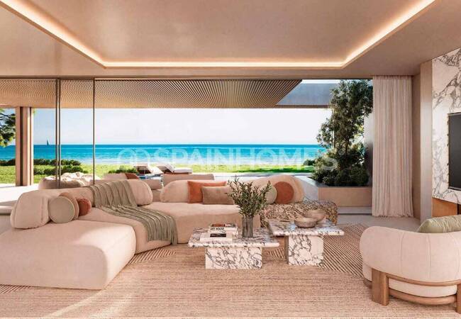 Estepona'da Denize Sıfır Sitede Özel Havuzlu Müstakil Villalar 8