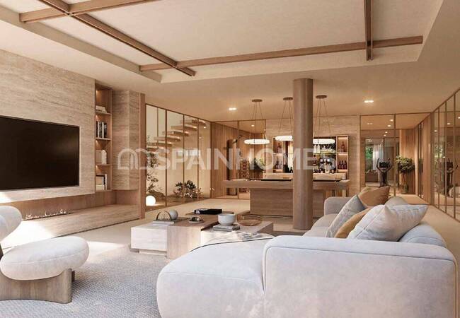 Estepona'da Denize Sıfır Sitede Özel Havuzlu Müstakil Villalar 10