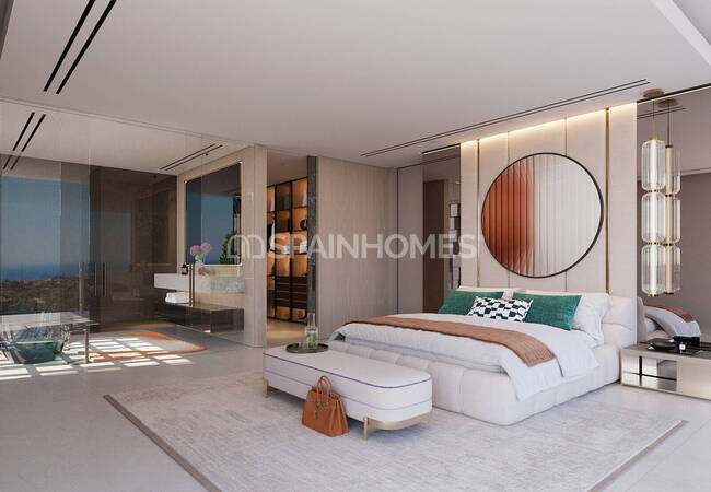 Casas De 3 Dormitorios Con Piscina Privada En Ojén, Málaga 10