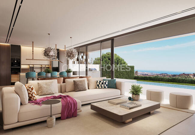 Casas De 3 Dormitorios Con Piscina Privada En Ojén, Málaga 7