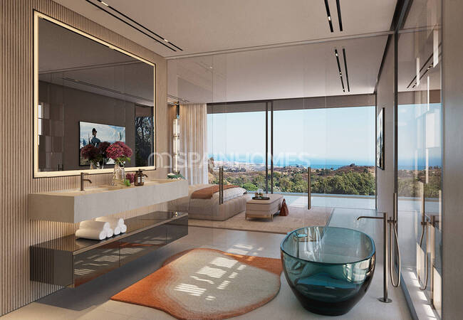 Casas De 3 Dormitorios Con Piscina Privada En Ojén, Málaga 11