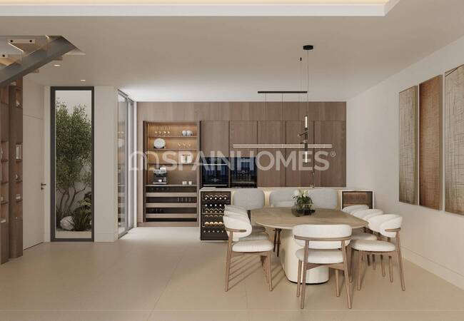 Элегантные дома с общим бассейном в Сан-Педро, Малага 17