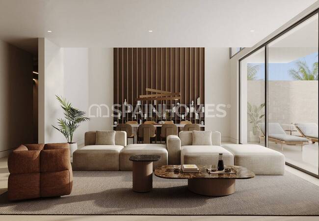 Элегантные дома с общим бассейном в Сан-Педро, Малага 13