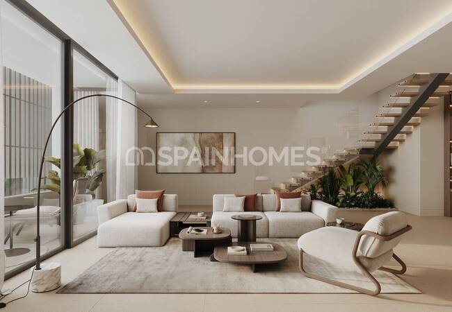 Элегантные дома с общим бассейном в Сан-Педро, Малага 15