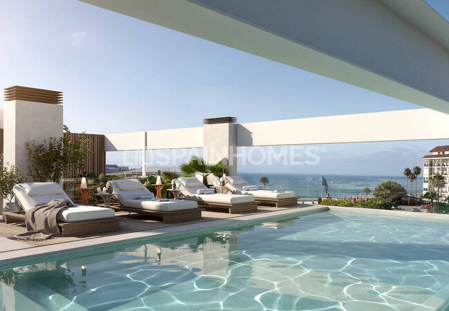 شقق أنيقة في مجمع سكني مع مسبح في إستيبونا 10