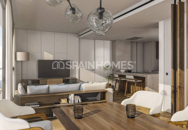 شقق أنيقة في مجمع سكني مع مسبح في إستيبونا 7