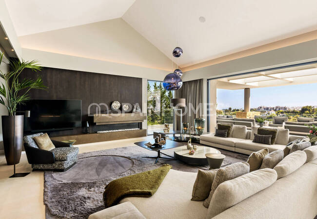 Luxurious Sea and Golf Views Villa with Pool in Benahavís 15