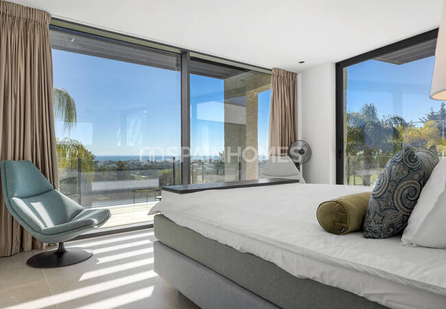 Villa Con Vistas Al Mar En Venta Con Piscina En Benahavís 28