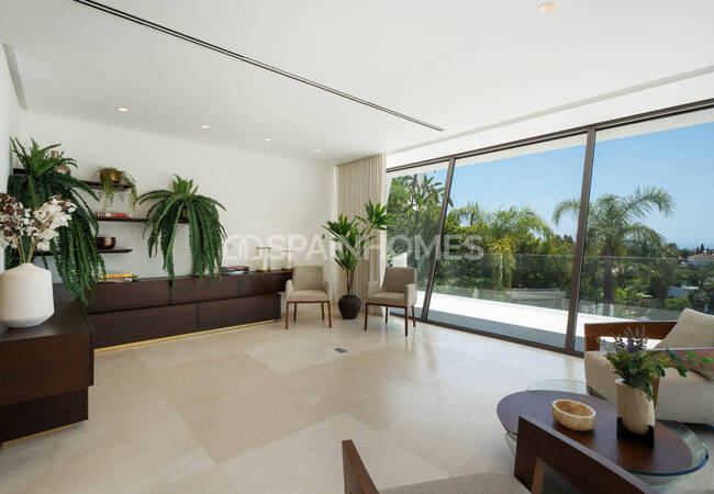 Casa De 6 Dormitorios Con Piscina Y Jardín En Benahavís 28