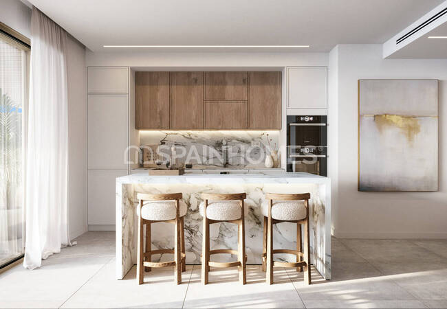 Элегантные квартиры в курортном комплексе в Эстепоне 14