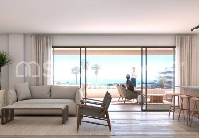 Sea View Apartments with Shared Pool and Gym in Manilva 5