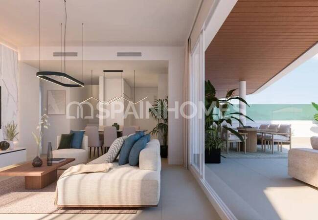 Flats 100 M From the Beach in Torrox Los Llanos 12