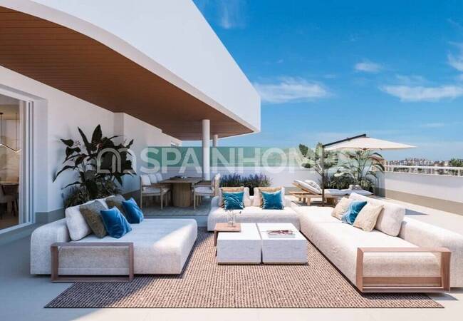 Flats 100 M From the Beach in Torrox Los Llanos 10