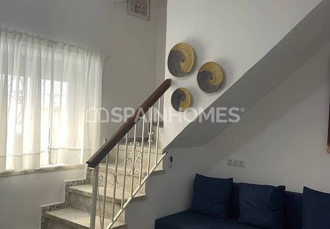 Elegant Radhus Med Luftkonditionering I Torrox, Málaga 9