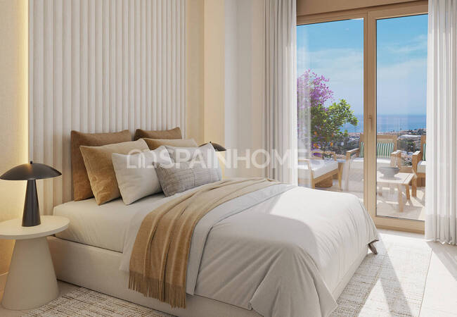 Chalets Adosados Con Vistas A La Naturaleza Y Al Mar En La Cala Mijas 16