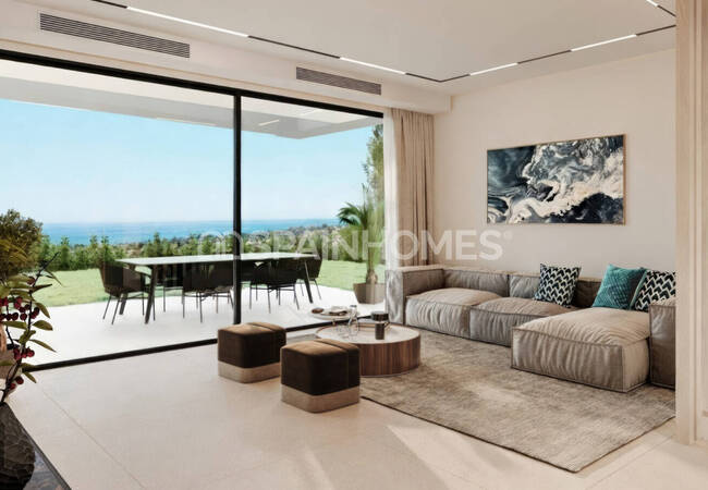 Marbella Elviria'da Deniz Manzaralı Yarı Müstakil Evler 20