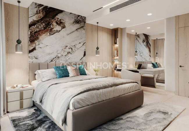 Marbella Elviria'da Deniz Manzaralı Yarı Müstakil Evler 26