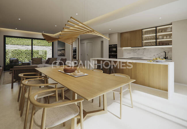 Maisons De Ville Avec Piscines Privées Et Vues Sur Golf À Mijas 24