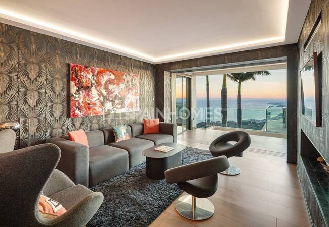 Freistehende Villa Mit Atemberaubendem Meerblick In Benalmádena 30