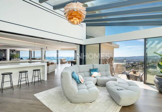 Freistehende Villa Mit Atemberaubendem Meerblick In Benalmádena 19