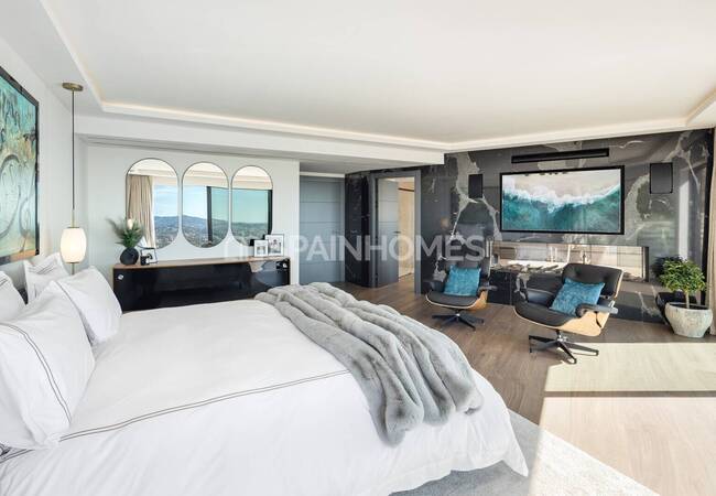 Freistehende Villa Mit Atemberaubendem Meerblick In Benalmádena 23